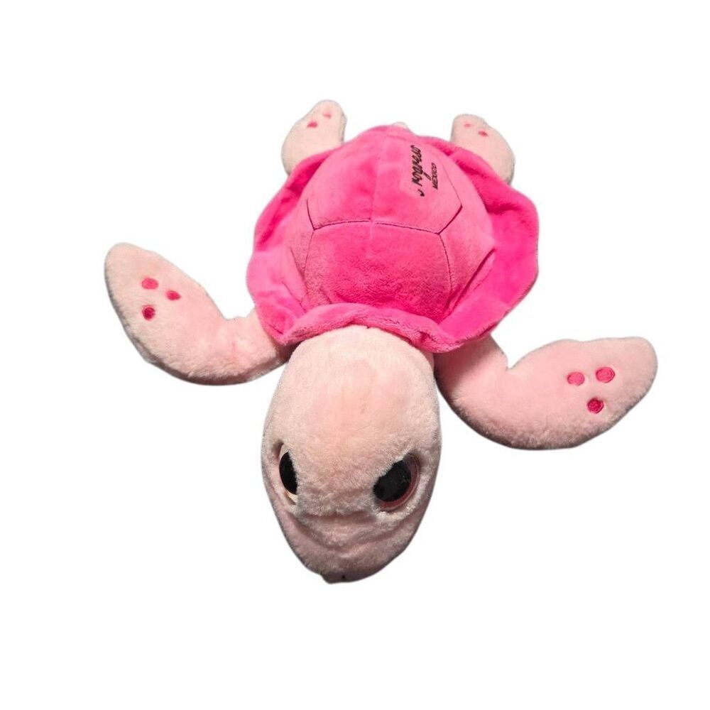 Pink Sea Turtle Stuffed Plush 12"